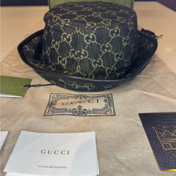 GUCCI GG BUCKET HAT UNISEX - Picture 7 of 13
